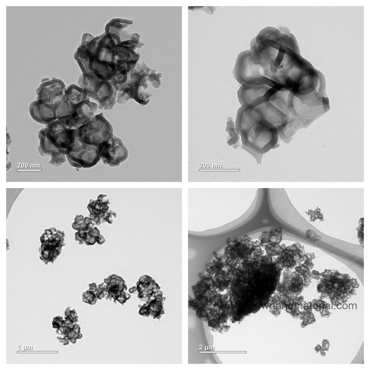 Hollow nano silicon powder