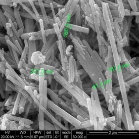 Halbleitermaterialien Zinkoxid-Zno-Nanodrähte
