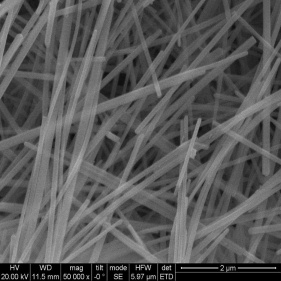 Halbleitermaterialien Zinkoxid-Zno-Nanodrähte